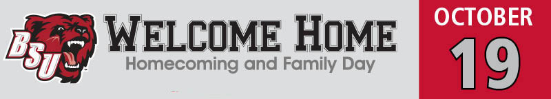 Welcome Home. Homecoming and Family Day is on October 19th.